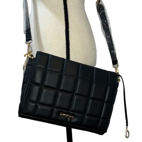 Bebe Chica Quilted Faux-Leather Shoulder Bag - Picture 8 of 15